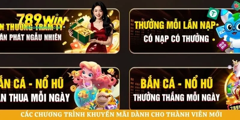 Các chương trình khuyến mãi dành cho thành viên mới
